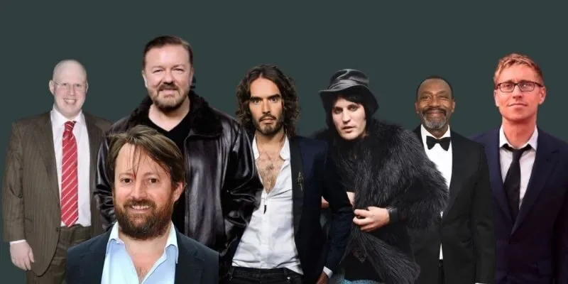 Famous British comedy actors inspire